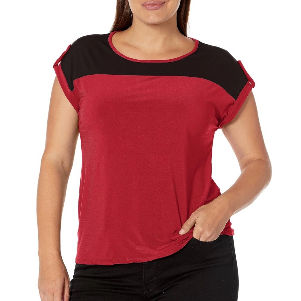 Women’s Color Block Blouse